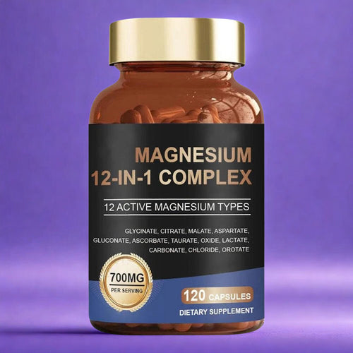 Ageproof Lab® Magnesium 12-in-1 Complex: Sleep, Stress Relief & Heart Support